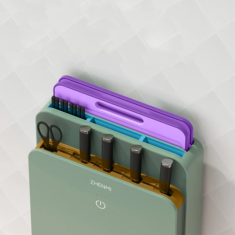 

Xiaomi Zhenmi Chopping Board Knife Rest Sterilizer Knife Chopsticks Function Intelligent Ultraviolet Strilization Drying Mould