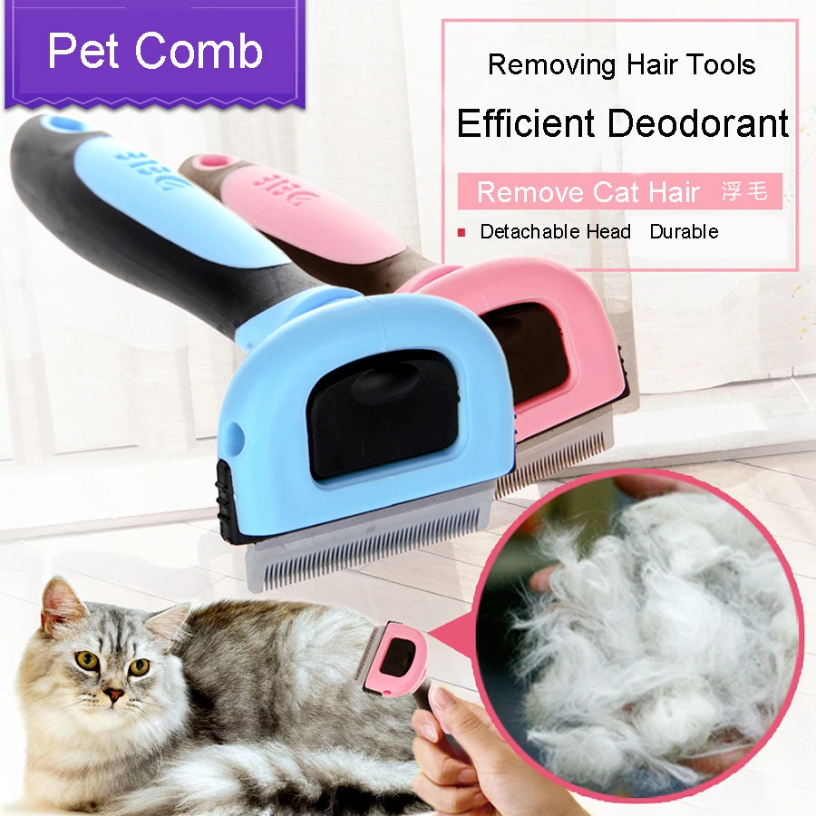 Двойная собака триммер для волос домашних животных из нержавеющей стали