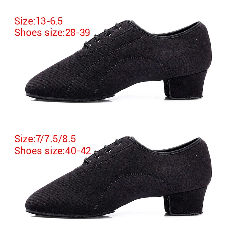 Salsa Dance Shoes Kids Woman Latin Ballroom Dancing Shoes Size 28-42 Men Child Jazz Tango Shoe Soft Sole Practice Dance Sneakers