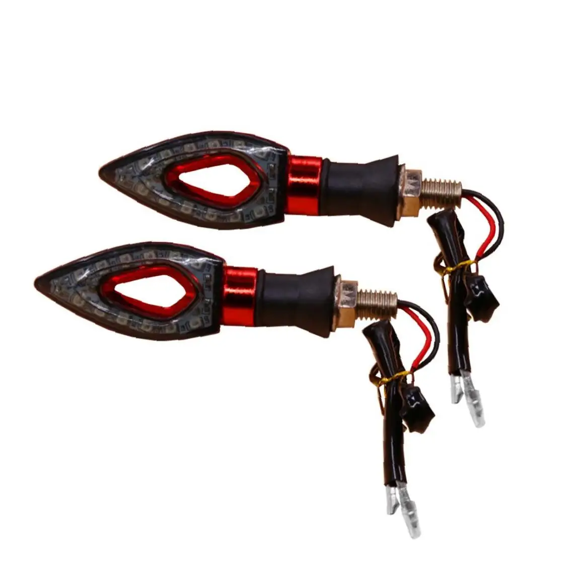 Светодиодные поворотники водонепроницаемые 12 В мини стебель стрела мотоцикл