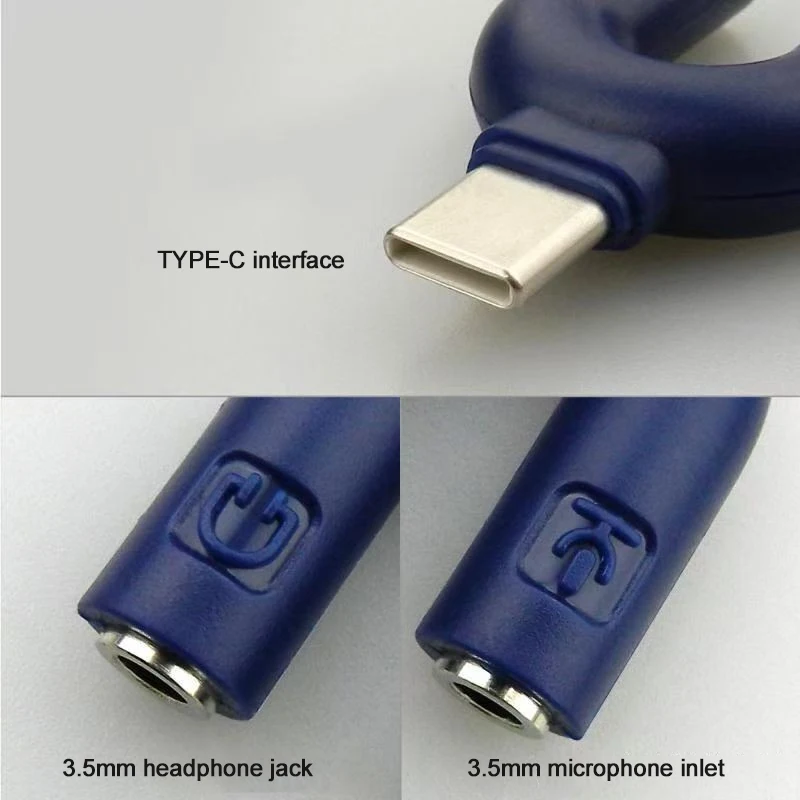 Переходник с USB Type C на аудиоразъем 3 5 мм для телефонов мобильных и планшетов