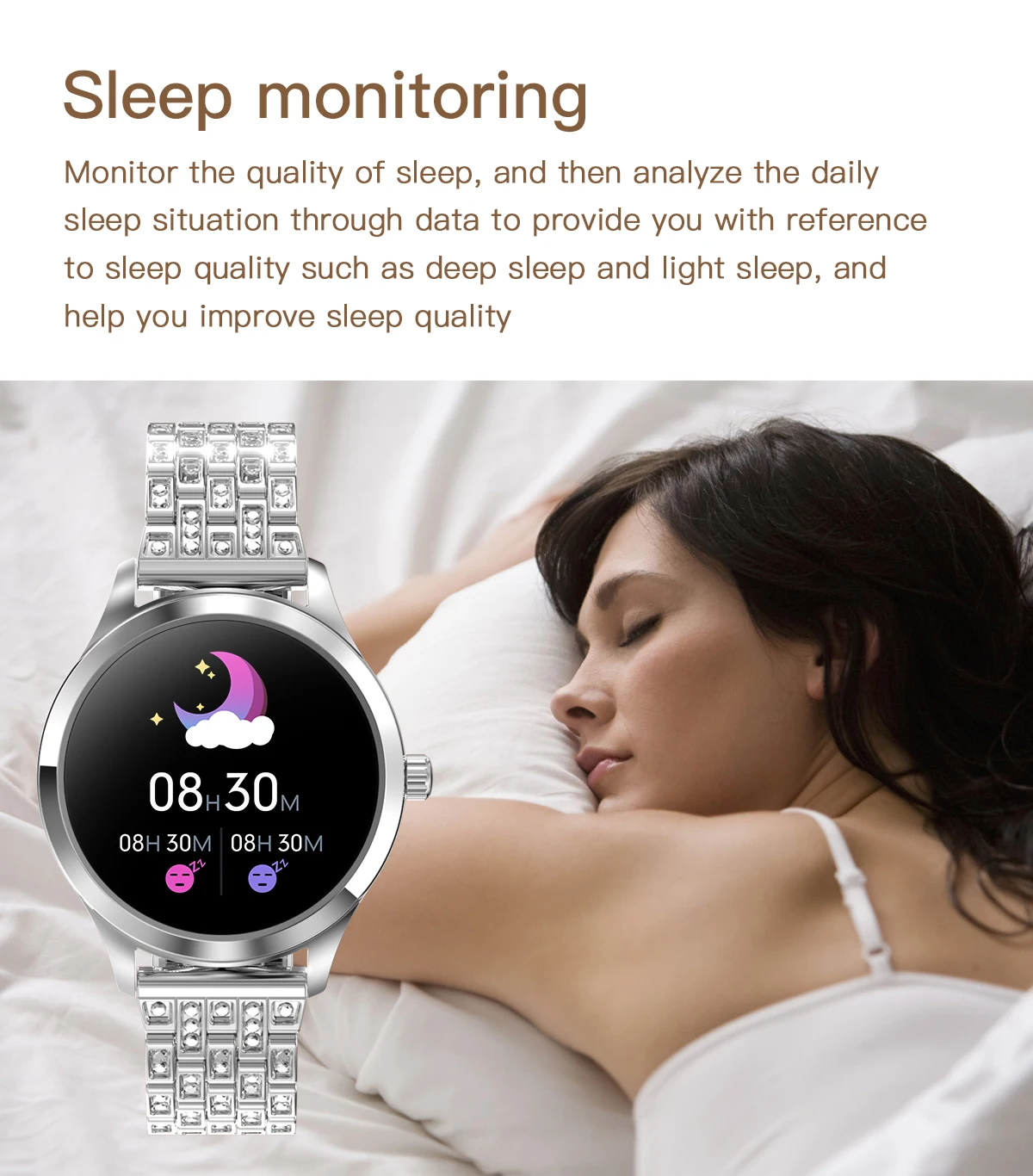 

2021 New Smart Watch Women 2.5D DIY Watch Face IP68 Waterproof Gift For Lady Smartwatch 2021 For Android IOS Fitness Bracelet