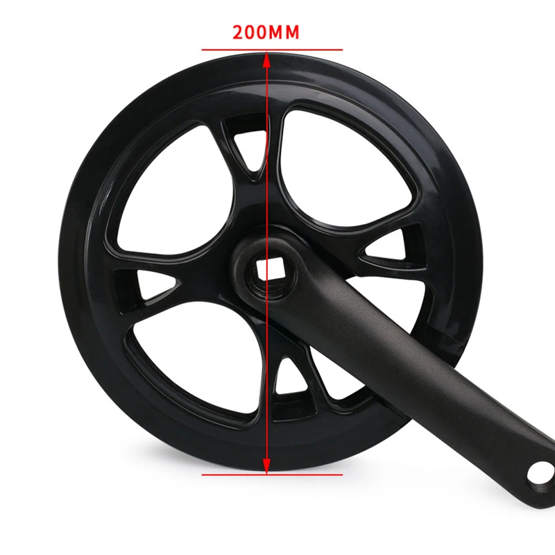 Велосипедный шатун Односкоростной 48T комплект кривошипов для электрического