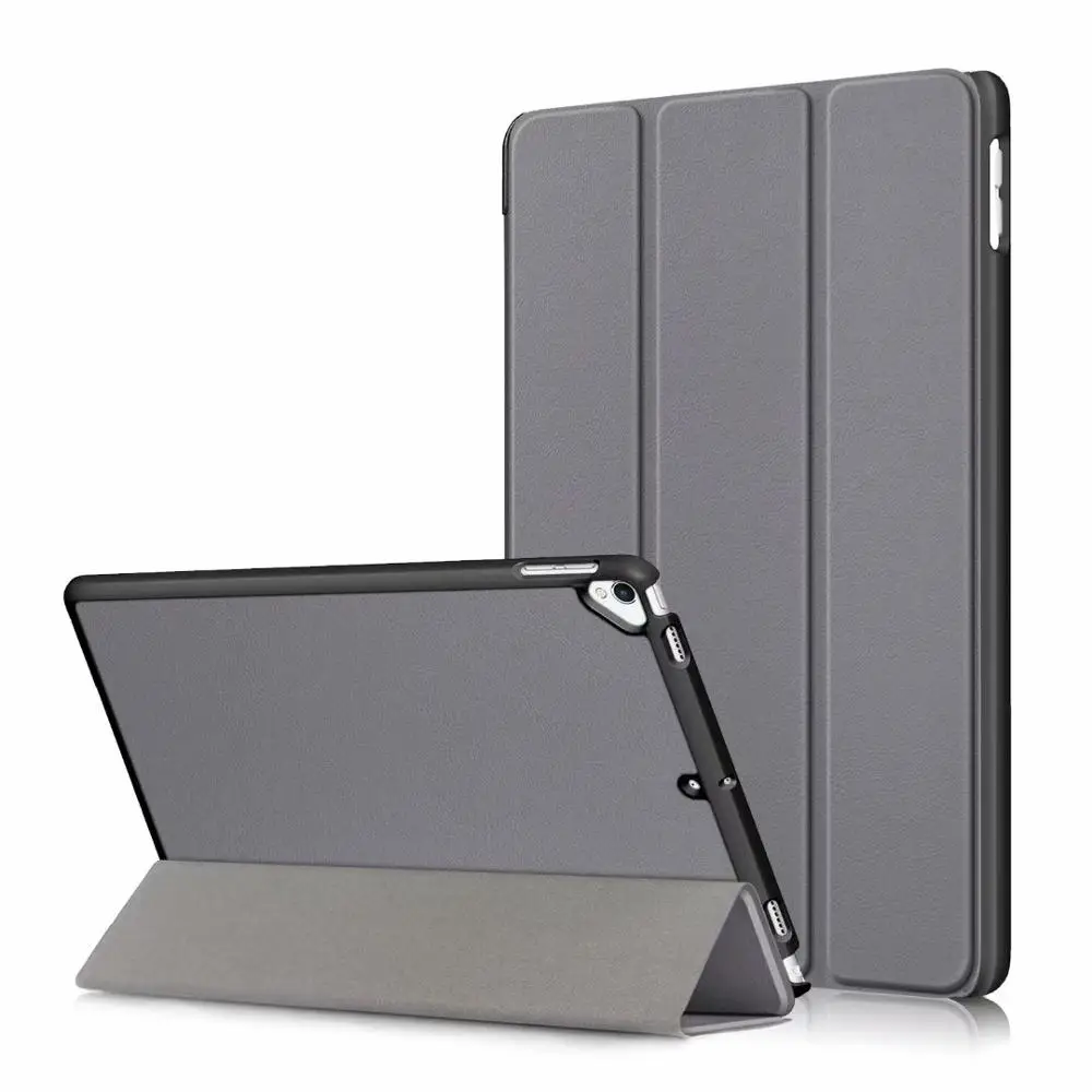 gray Чехол для планшета для ipad 10,2 Чехол-книжка для Apple ipad 7 7th 10," A2200 A2198 A2232 смарт-стойка защитный чехол держатель - Цвет: gray