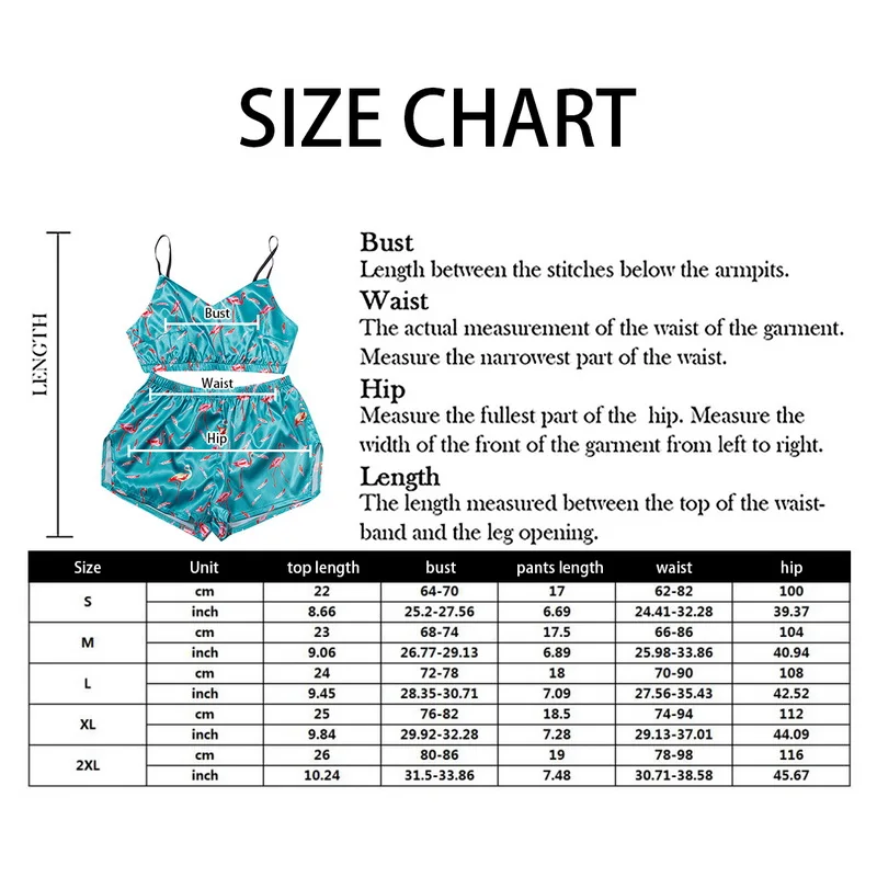 

Cartoon Print Summer Sleepwear Satin Sexy Pyjamas Women Spaghetti Strap Femme V Neck Silk Pajama Loose Home Wear Suit 2020