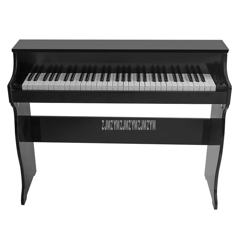 61-клавишная электронная клавиатура для детей электрическая деревянная игрушка