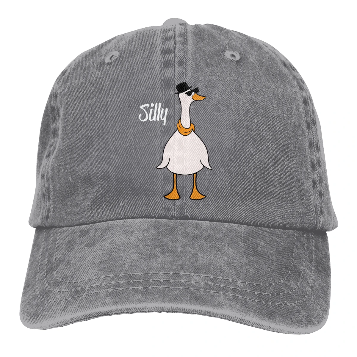 

Funny Goose Hats for Men Women Adjustable Sun Hats Vintage Trucker Hat