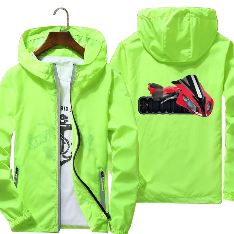 

Мужская Светоотражающая куртка с принтом w er S1000RR, весна-осень, 2021