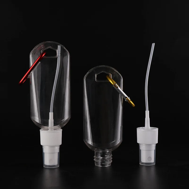 Многоразовый портативный мини-держатель для распыление спирта 30 мл 50 бутылок