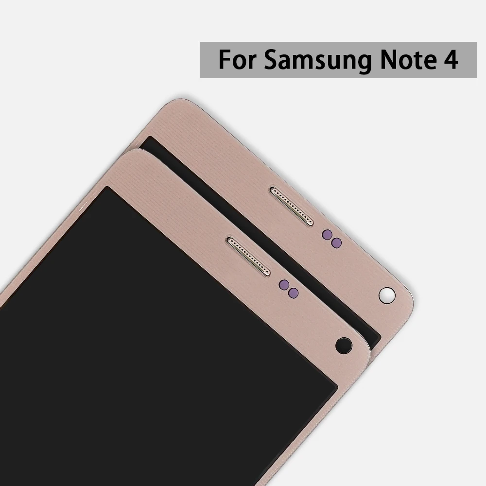 Сменный дигитайзер для Samsung Galaxy Note 4 ЖК-дисплей 5 7 дюйма с выжиганием теней