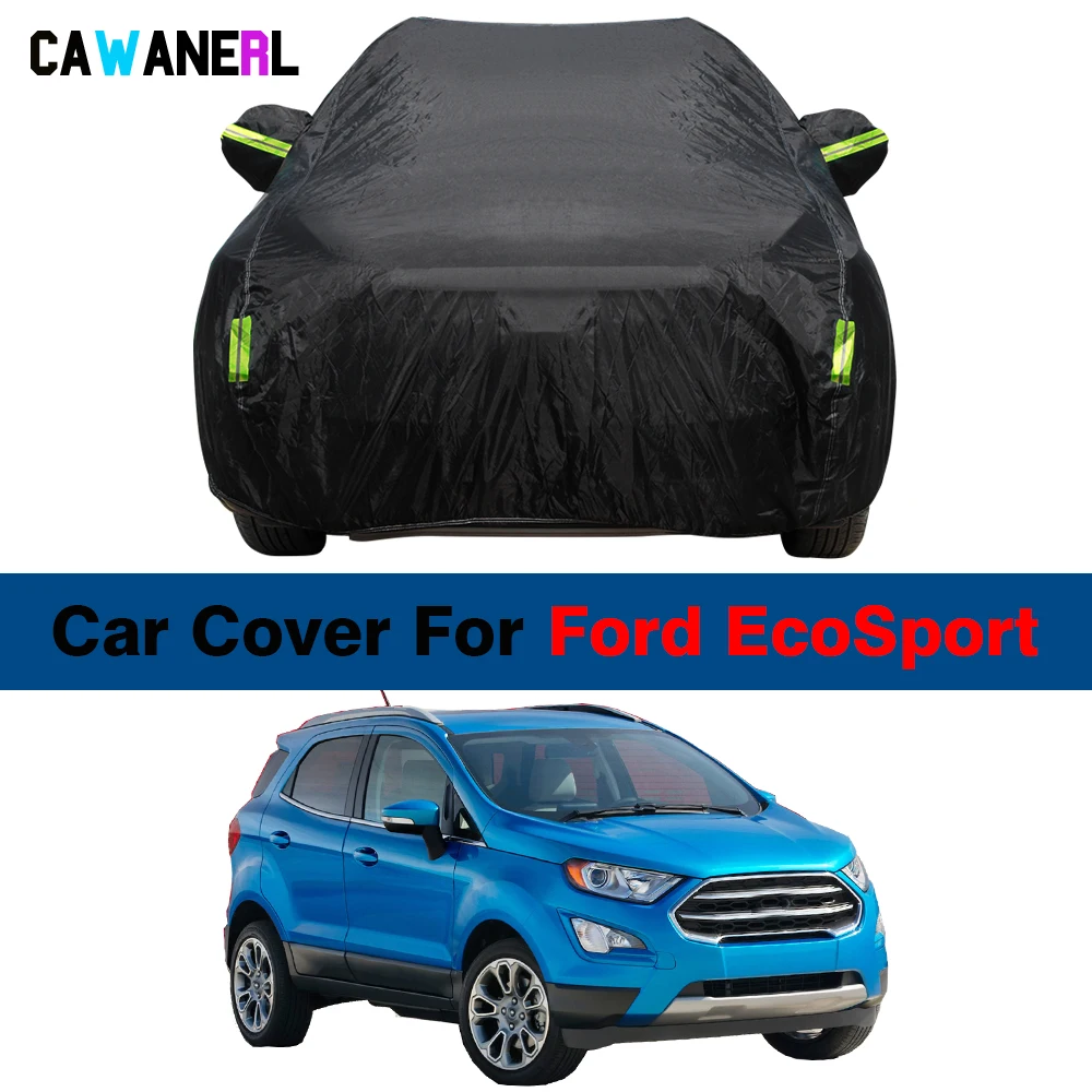 Waterproof Car Cover For Ford EcoSport Anti-UV Sun Shade Snow Rain Ice Dust Prevent Outdoor Auto Cover