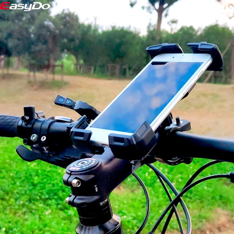 bike phone holder universal scooter cycling phone holder handlebar anit shake navigation for iphone huawei bike accessories free global shipping
