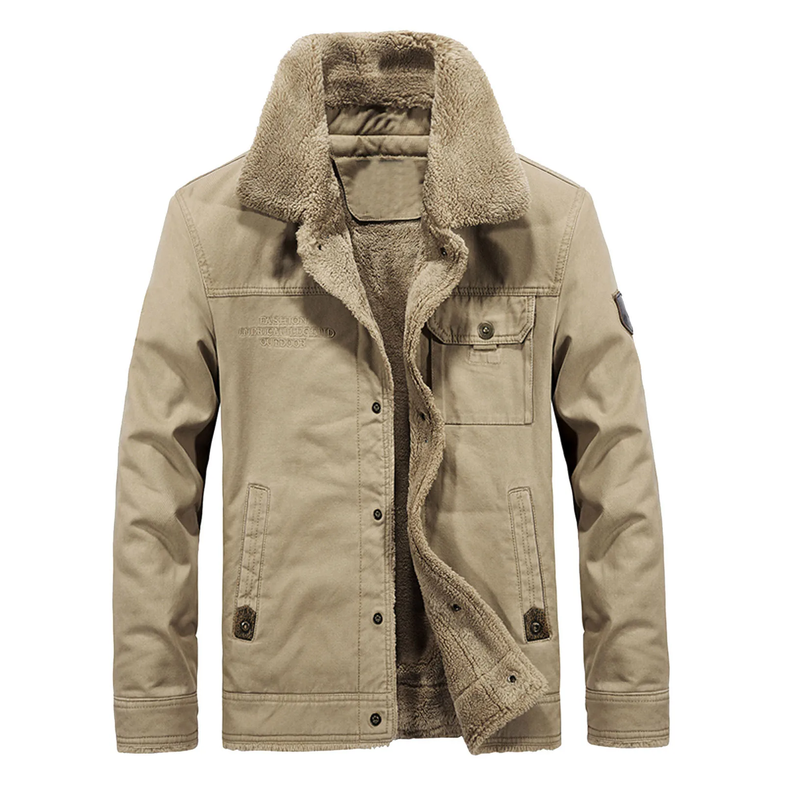 

Male Jackets Men Winter Warm Turndown Neck Softshell for Windproof Soft Coat Shell Jacket Windproof Streetwear Parkas Jackets