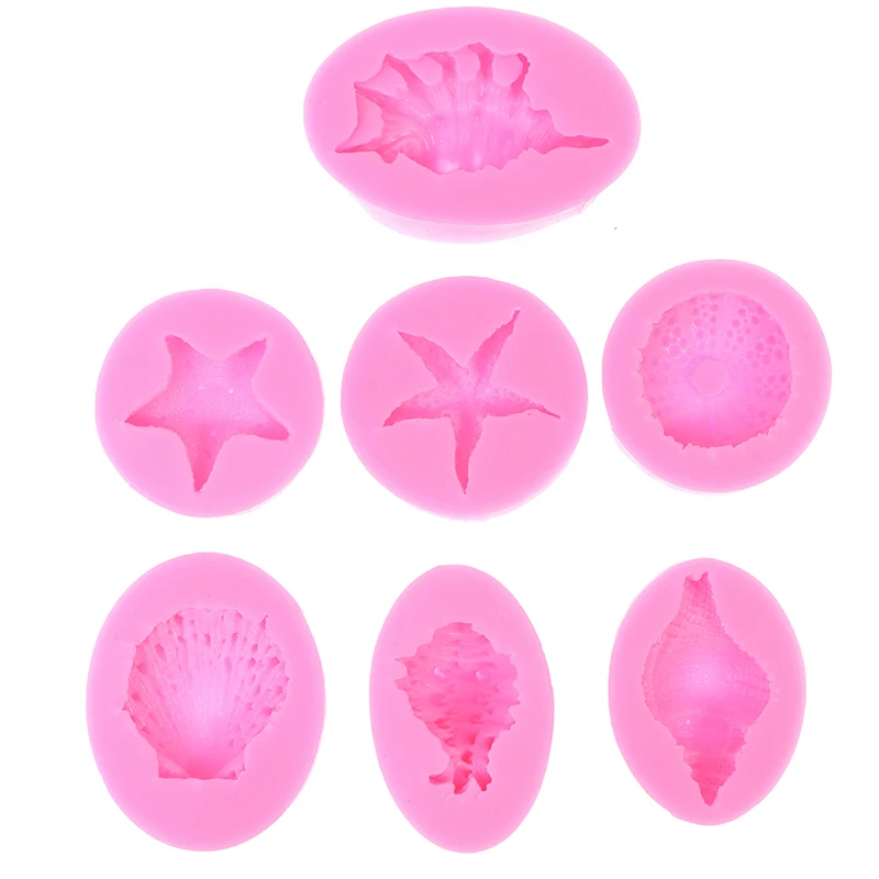 

Океан серии силиконовые формы Ретро рамки Форма для выпекания инструменты для украшения торта Форма для шоколадного мыла торт Трафареты ку...