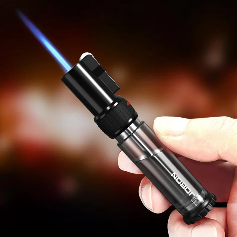 

Креативный шлифовальный круг, ветрозащитный газовый светильник прямо в пламя, прозрачный корпус, длинная световая полоса, легко носить с со...