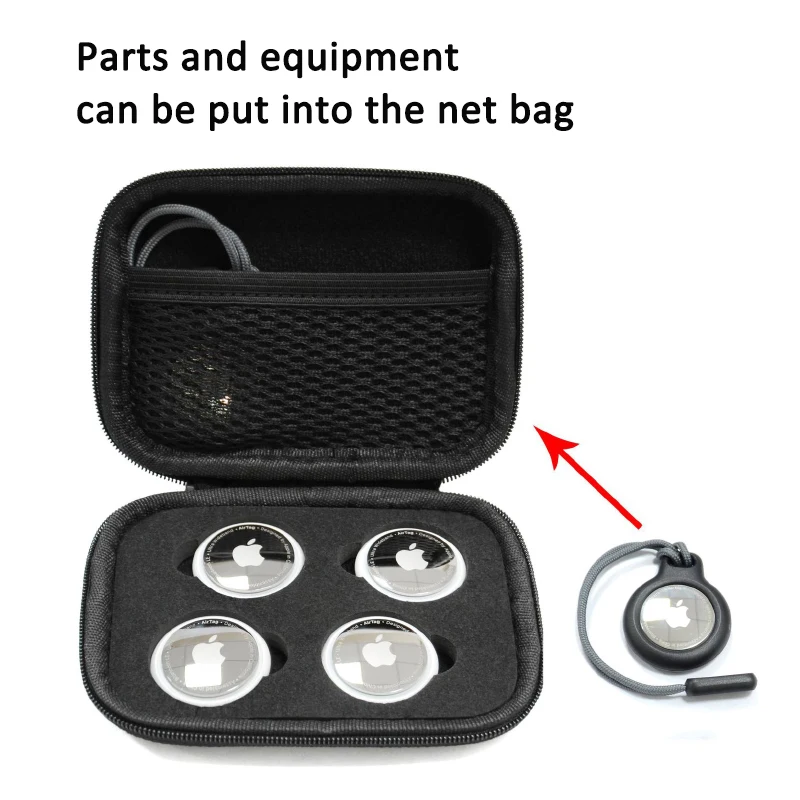 Высококачественная сумка для Apple AirTag чехол трекера хранения Жесткий Чехол