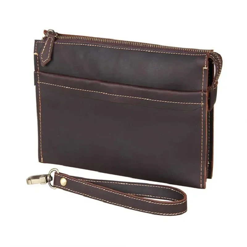 

Женский клатч из натуральной кожи, с держателем для карт