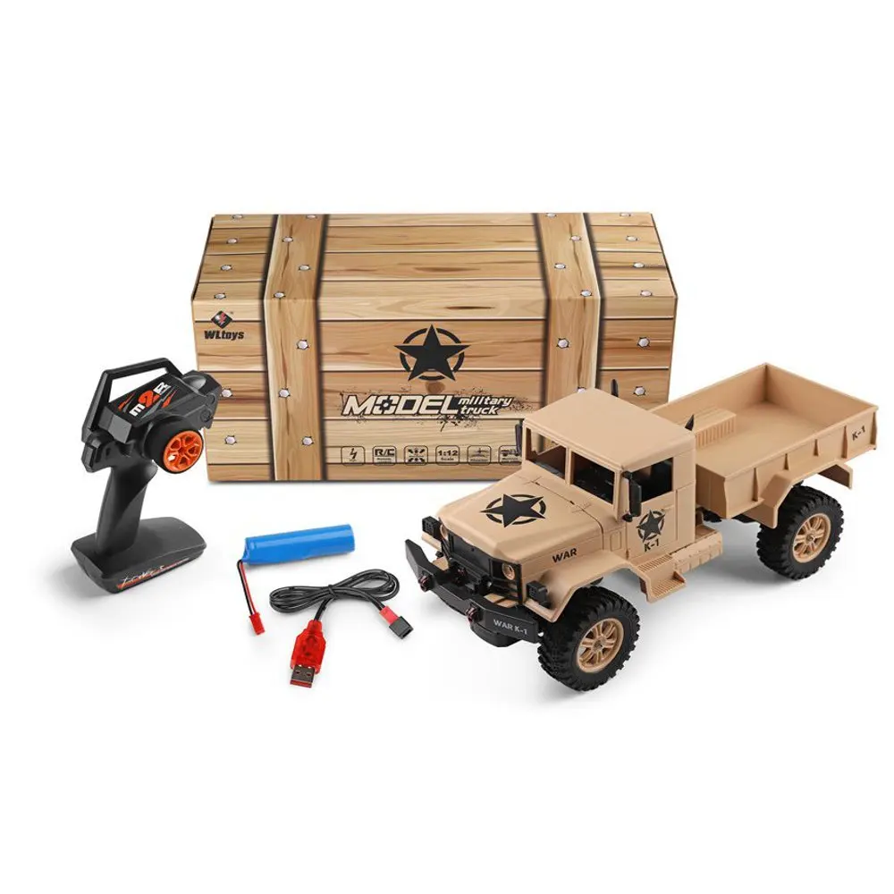 Новый Wltoys 124301 1/12 2 4G 4WD 15 км/ч 45 см 390 Bruhed Rc автомобиль 4 5 кг нагрузки внедорожный