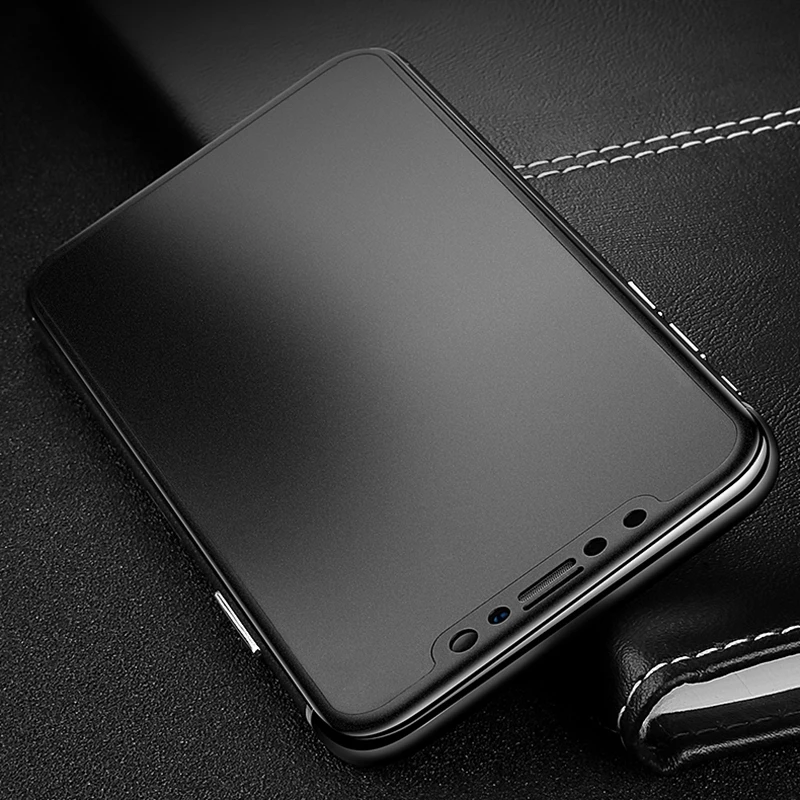 Матовое закаленное стекло с защитой от синего света для iPhone 12 Mini 11 Pro Max Защита
