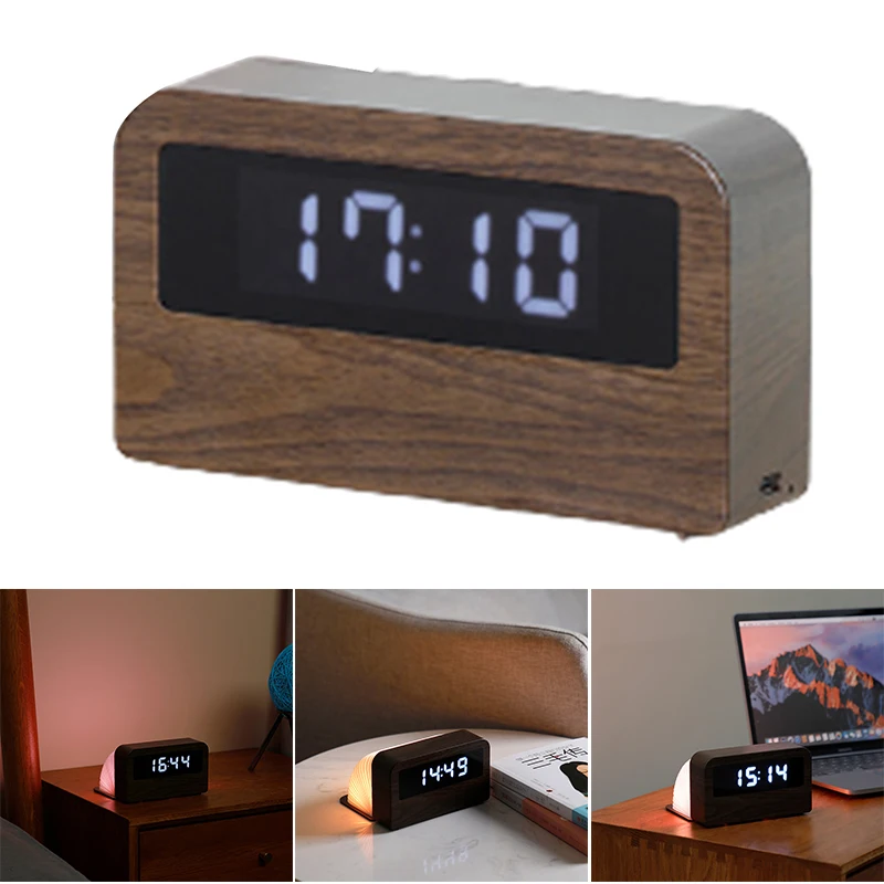 

Заряжаемые часы светильник, креативное светящееся настольное украшение для дома, гостиной, спальни, украшение бесплатно