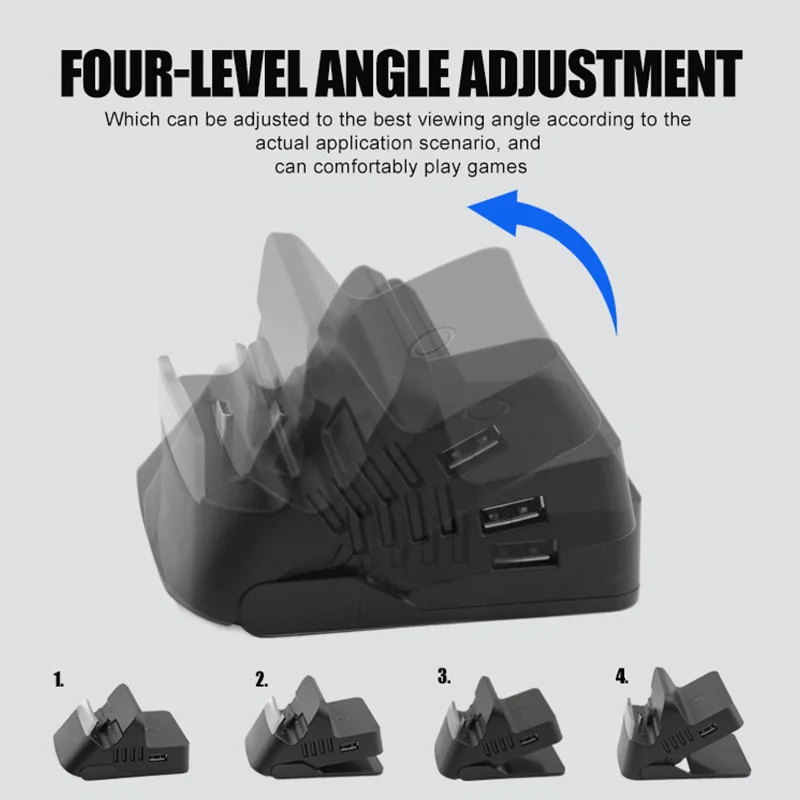 For Nintendo Switch Charging Dock 4K HDMI-compatible TV Adapter Docking Station Charger Set Replacement for Nintend |