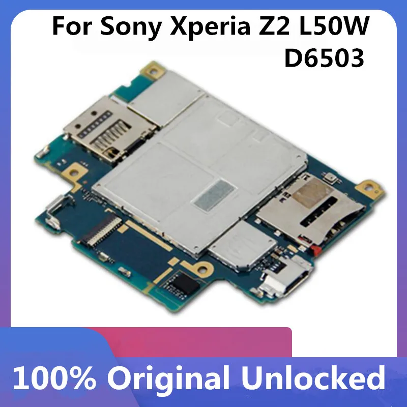 Материнская плата 16 ГБ 100% для Sony Xperia Z2 L50W D6503 разблокированная логические платы
