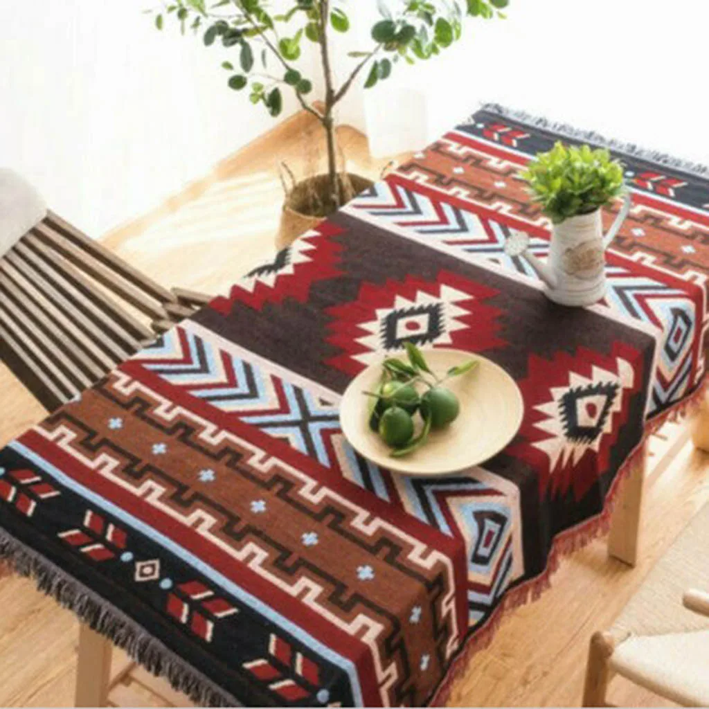 

Wall ing Cotton Tapestry Bedspread for Dorm Home Decoration