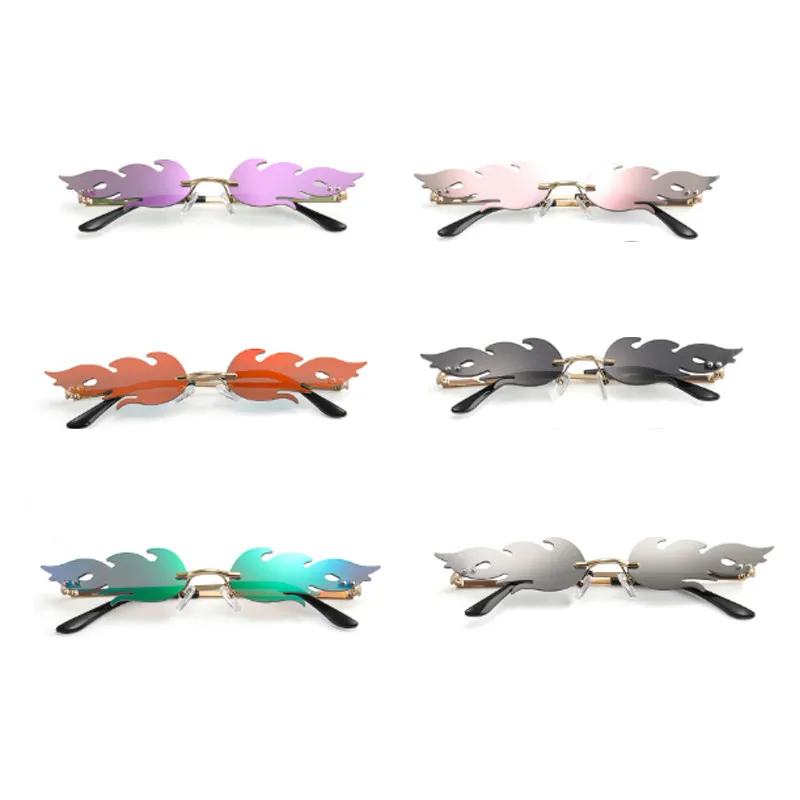 

Women's Cat Eye Sunglasses Designer Retro Metal Flame Style Sun Glasses Shades UV400 Eyeglasses