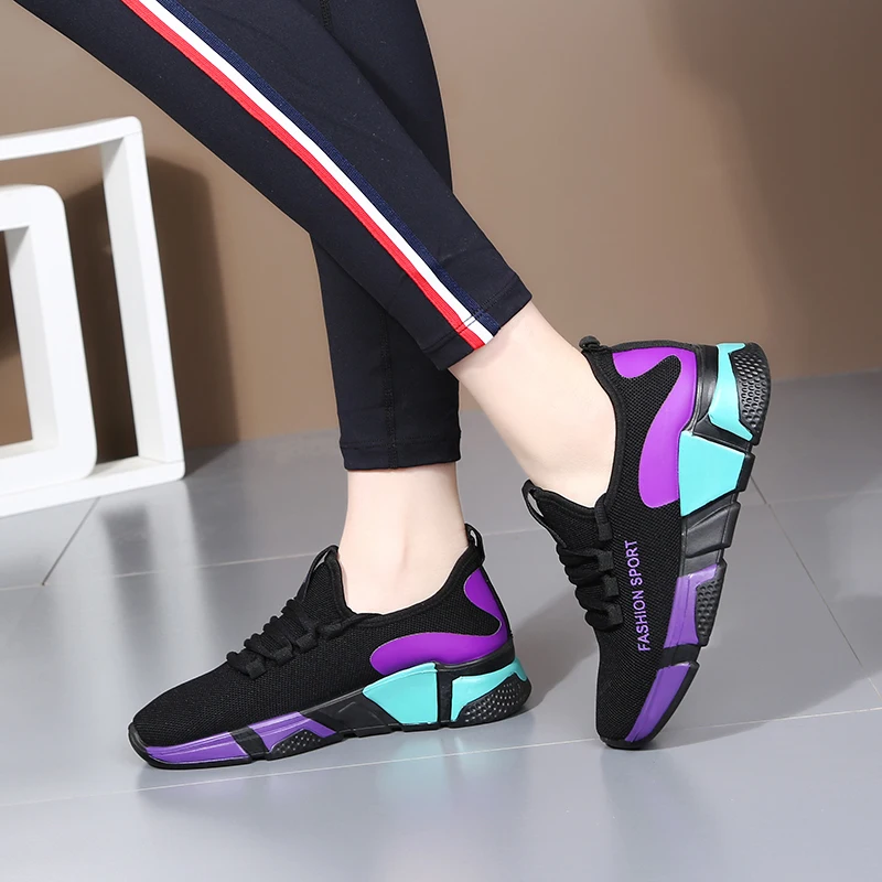 Повседневная женская обувь Сетчатые кроссовки Дышащая Zapatillas Mujer Легкая для