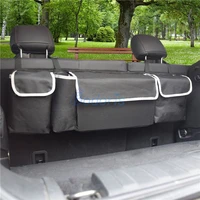 for hyundai palisade 2020 2021 waterproof oxford seat back storage bag luggage holder nets pockets car organizer accessories