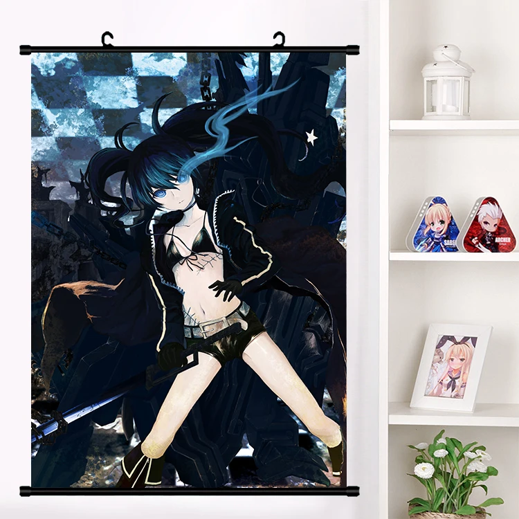 Аниме BLACK ROCK SHOOTER наклейки на стену панно настенные подвесные плакаты коллекция
