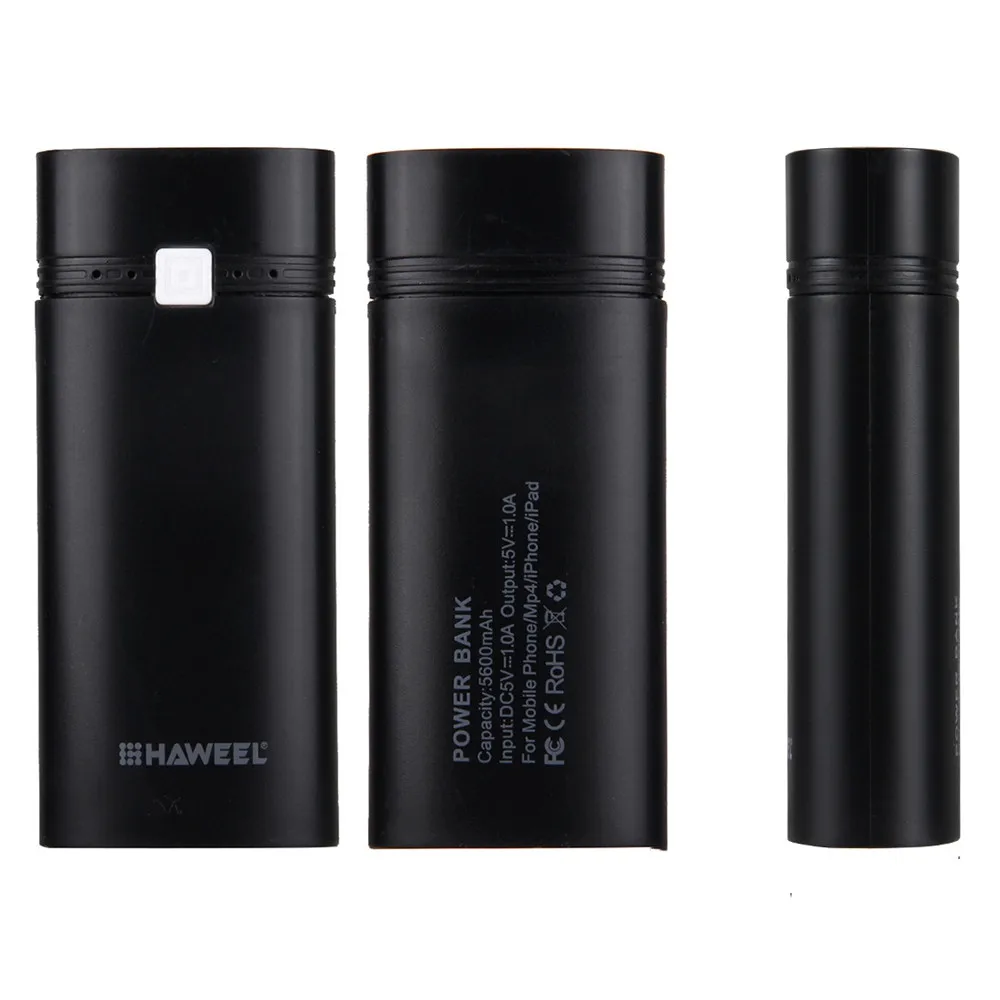 5600mAh 5V портативный мини Банк питания зарядное устройство DIY коробка для телефона