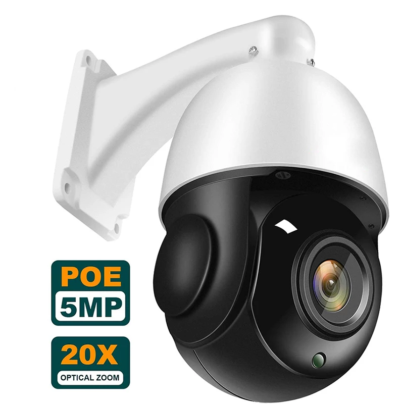 Скоростная купольная камера видеонаблюдения POE 100 м ИК видение 4K IP s WDR Defog 8 Мп 5 HD