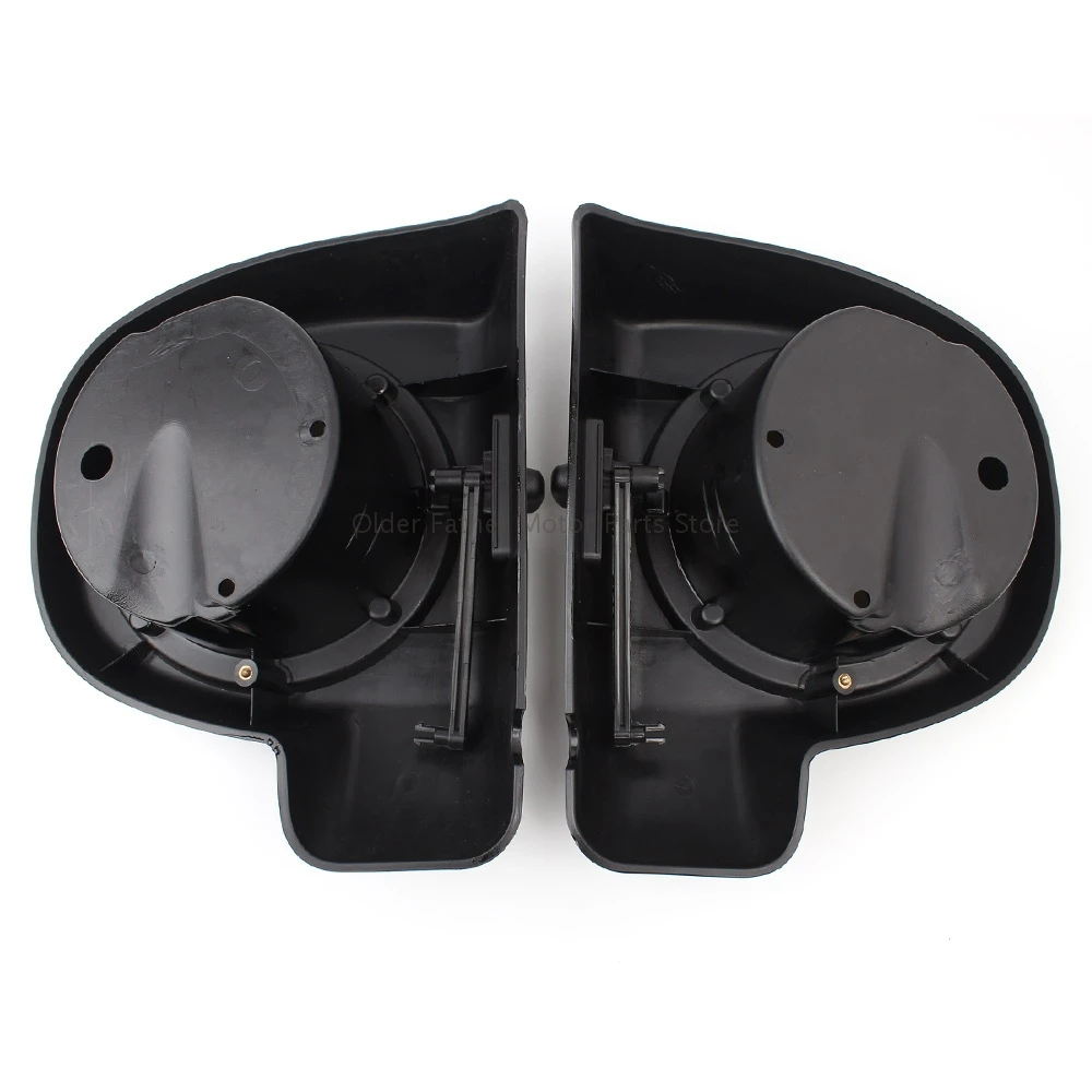 

Gloss Black Motorcycle Speaker Boxes Pod Lower Vented Fairing For Harley Touring Electra Glide Street Glide Road Glide 2014-2020