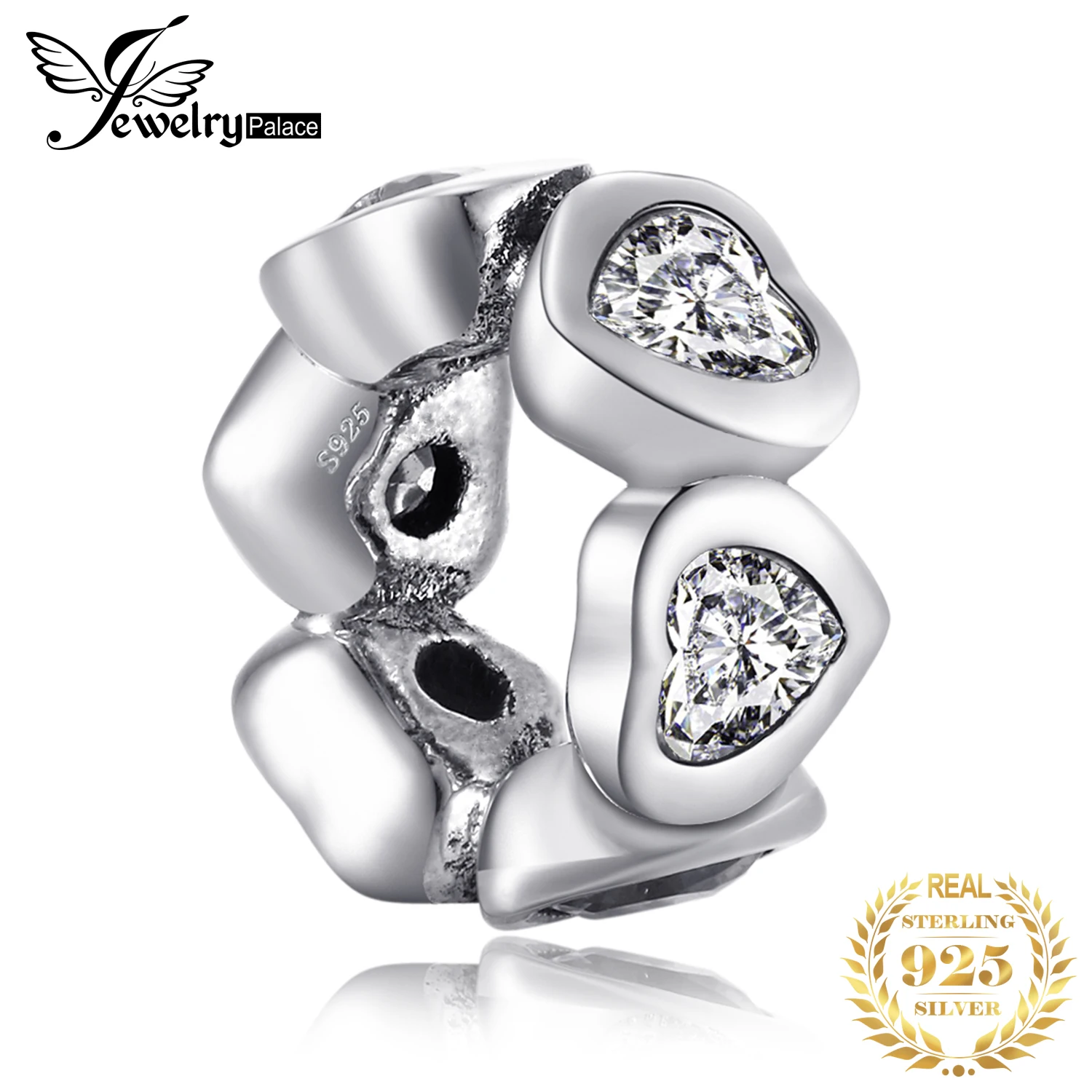 Jewelrypalace стерлингового серебра 925 интимные Любовь Spacer | Украшения и аксессуары