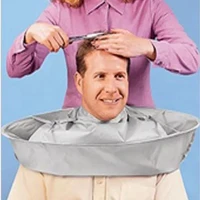 hot creative apron hair cutting coat cloak hair barber salon stylists umbrella cape cutting cloak household cleaning protector