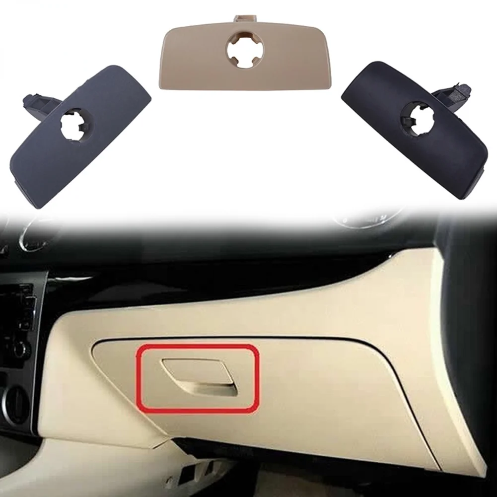 

Car Inner Storage Glove Box Handle Cover Lid Lock With Hole For VW Passat B5 Black/Gray/Beige Glove Box Lock Lid Handle