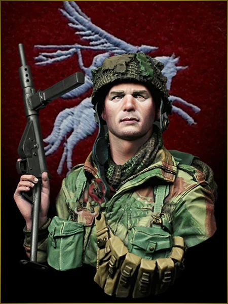 

1/10 Британский мужской современный стиль Воин бюст рандомные наборы миниатюрный gk разборка Неокрашенный