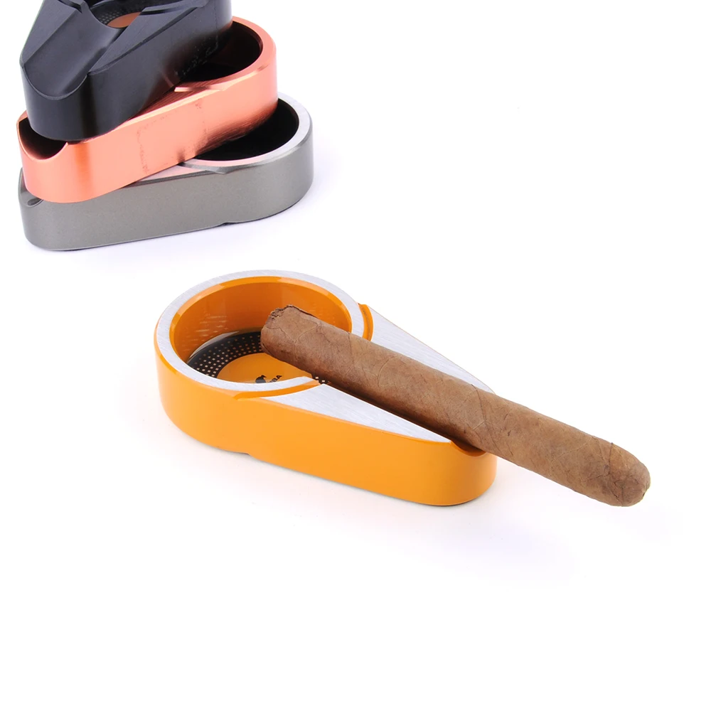 Металлические гаджеты сигарная пепельница простой дизайн пепельницы для