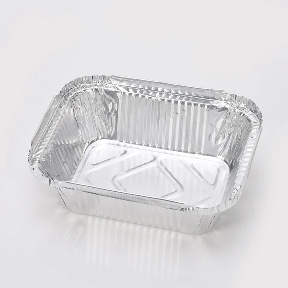 

410ml Tin box Roaster Recyclable Aluminum Disposable Foil BBQ Cooking Trays