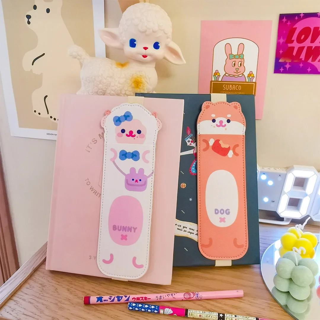 MINKYS Новое поступление Kawaii Медведь Портативный чехол для ручки милые животные из