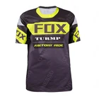 Новинка 2021, TURMP Fox, горный велосипед с коротким рукавом, для бездорожья, мотоцикла, квадроцикла, гонок, горного велосипеда, FXR, мотоциклетная майка, велосипедная майка
