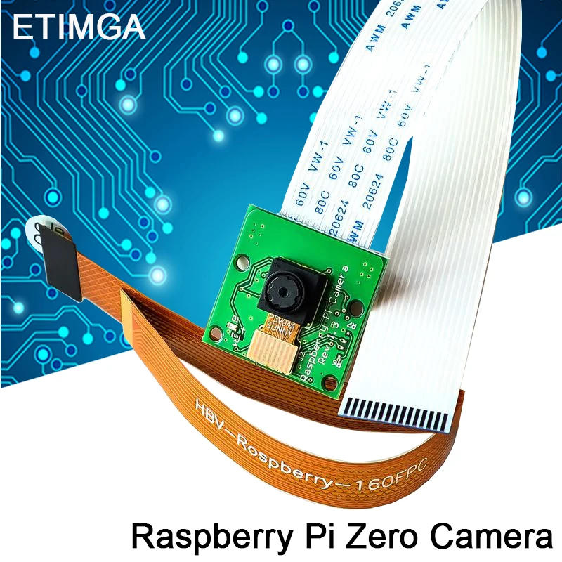 Zero Camera With 16cm Cable 5mp Mini Size Vision Camera For Raspberry Pi Zero W Pi 0