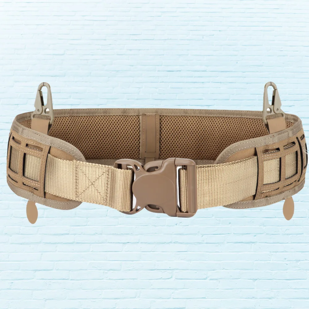 

Molle Girdle Waist Belt Adjustable Hook-and-Loop Belt Waistband for Outdoor Sport (CP)