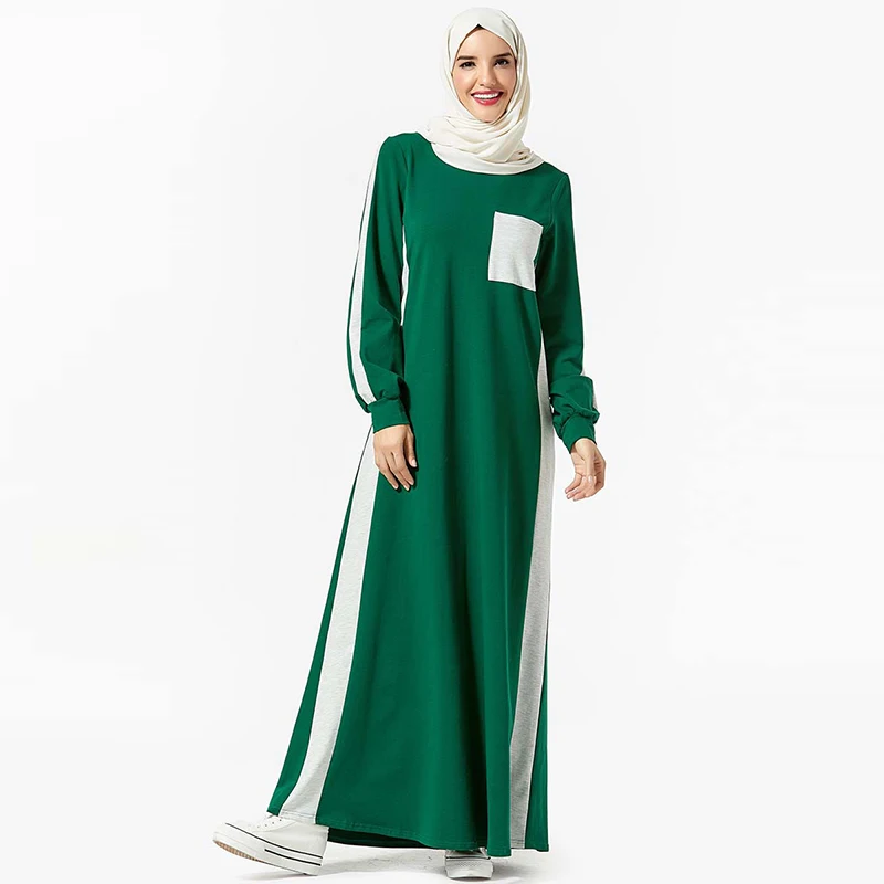 Абайя Кафтан Дубай турецкий хиджаб мусульманское платье мусульманская одежда