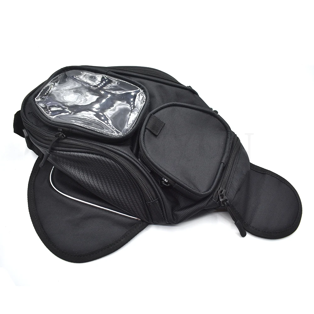

Motorcycle Tank Bag Oil Fuel Tank Bags Single Shoulder Bag Magnetic Saddlebag For Mobile Phone Waterproof