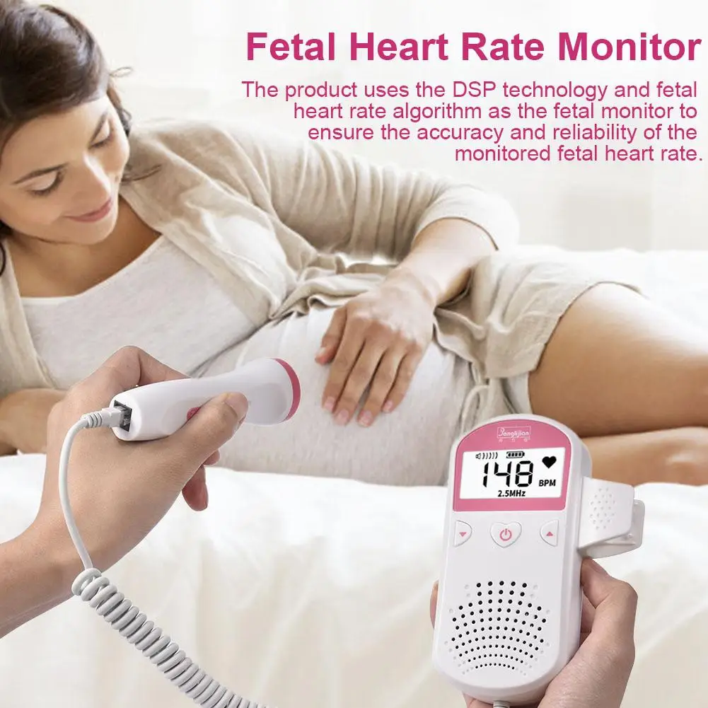 Доплеровский монитор, монитор сердечного ритма плода для беременных женщин, U3-02 от AliExpress WW