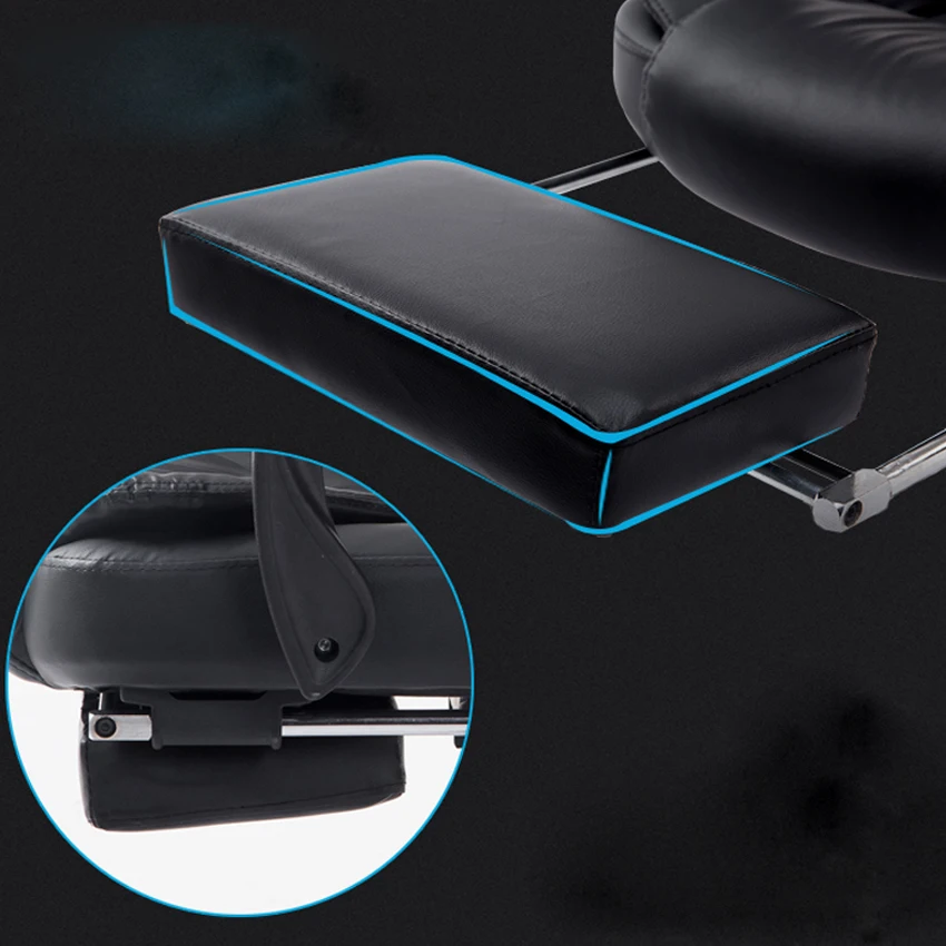 

Office Boss Chair Ergonomic Computer Gaming Chair Internet Cafe Seat Household Reclining Seven-point massage Chair With Footrest