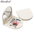 Портативный Женский многофункциональный мини-ящик для шитья, Ручное шитье, аксессуары для шитья