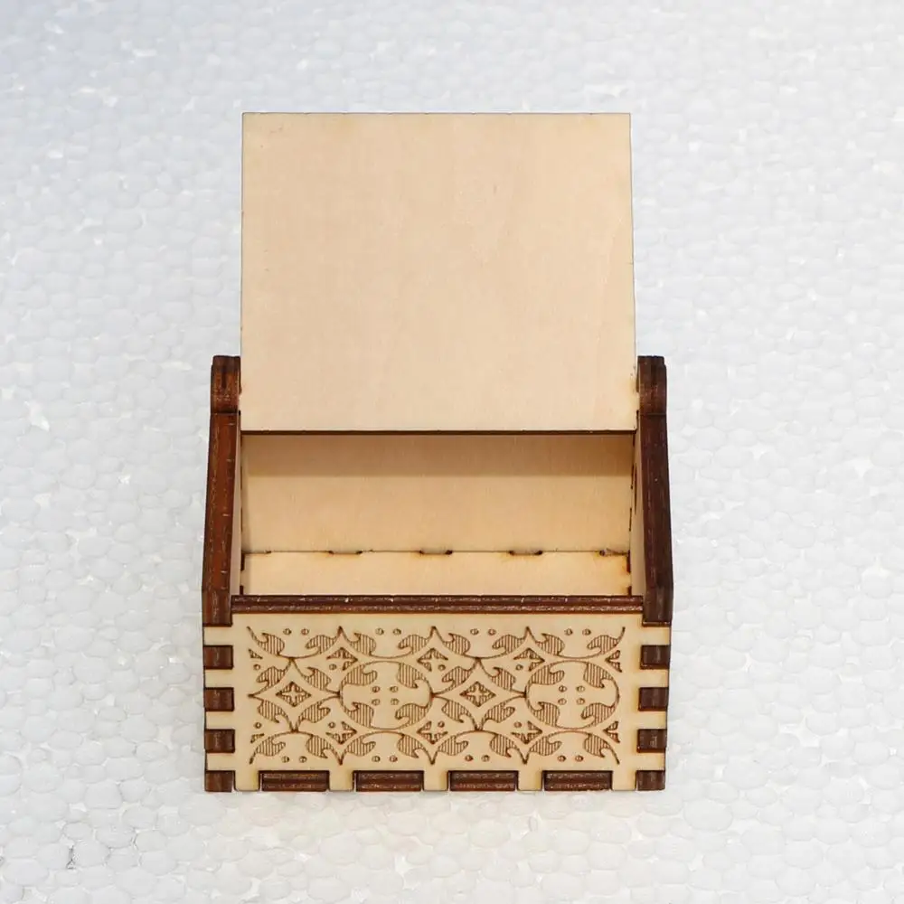 Деревянная пустая музыкальная шкатулка без движения|Музыкальные шкатулки| |